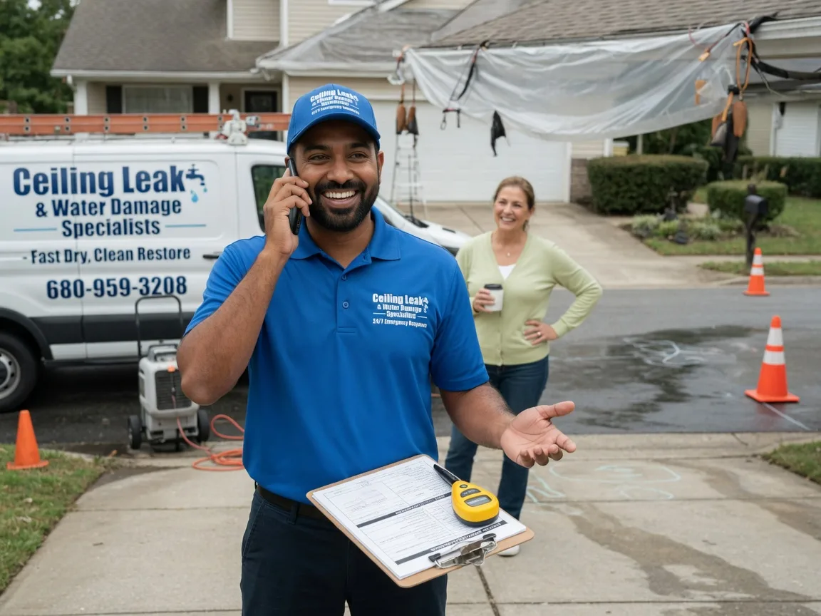 Ceiling Leak Cleanup Sanborn, NY FAQs